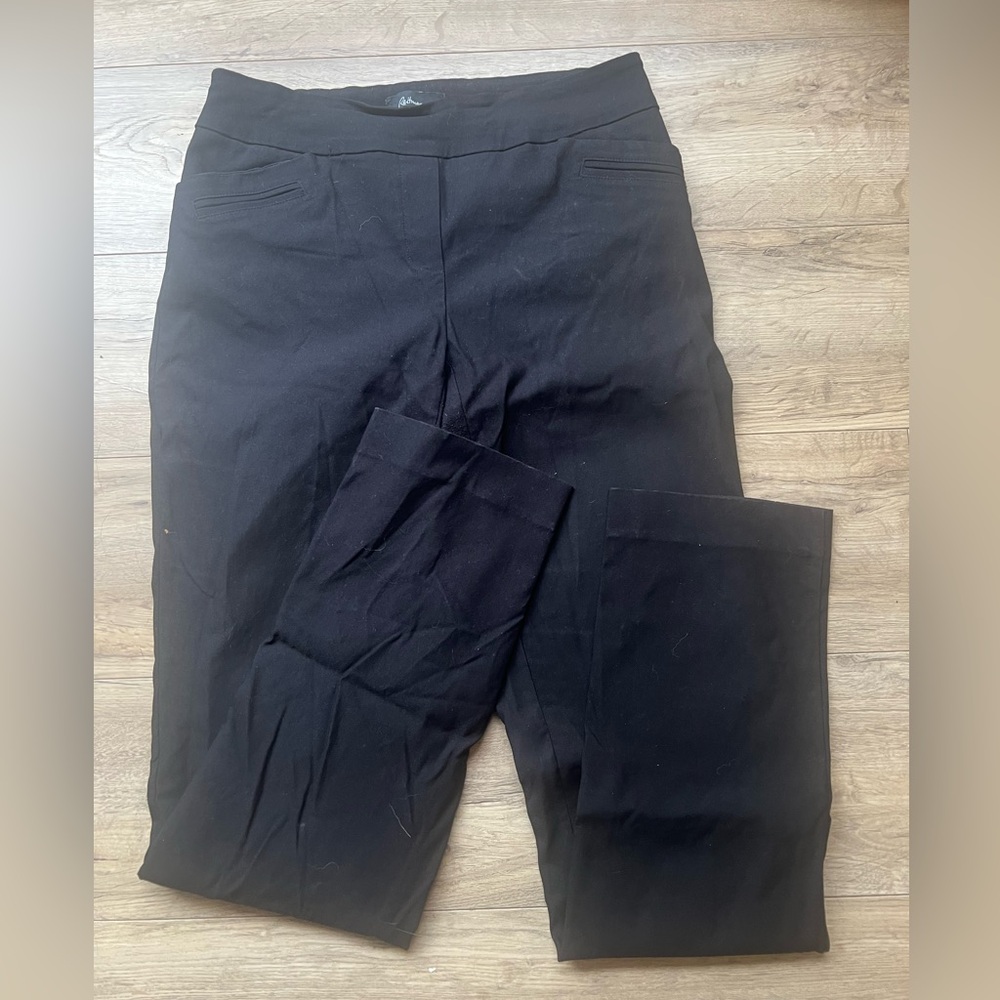 Reitmans Classic Black Straight Leg Pants